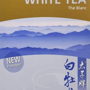 Prince of Peace Premium White Tea, 100 Tea Bags – White Tea Bags – Prince of Peace – White Peony Tea – Camellia Sinensis Tea Bags – Prince of Peace Tea – Premium Grade Tea