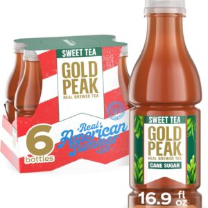 Gold Peak Tea, Sweet Tea, 16.9 fl oz, 6 Pack