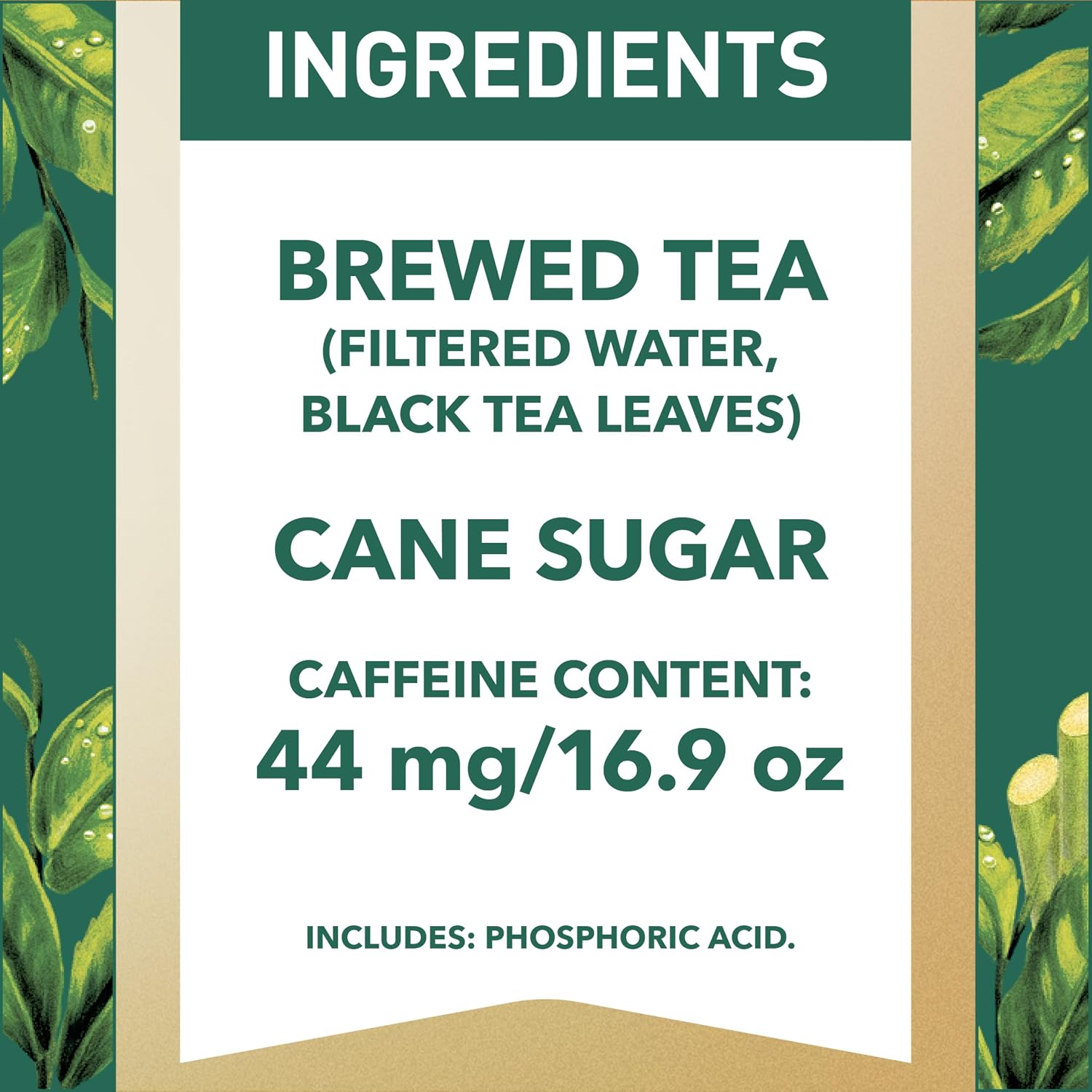Gold Peak Tea, Sweet Tea, 16.9 fl oz, 6 Pack - Image 2