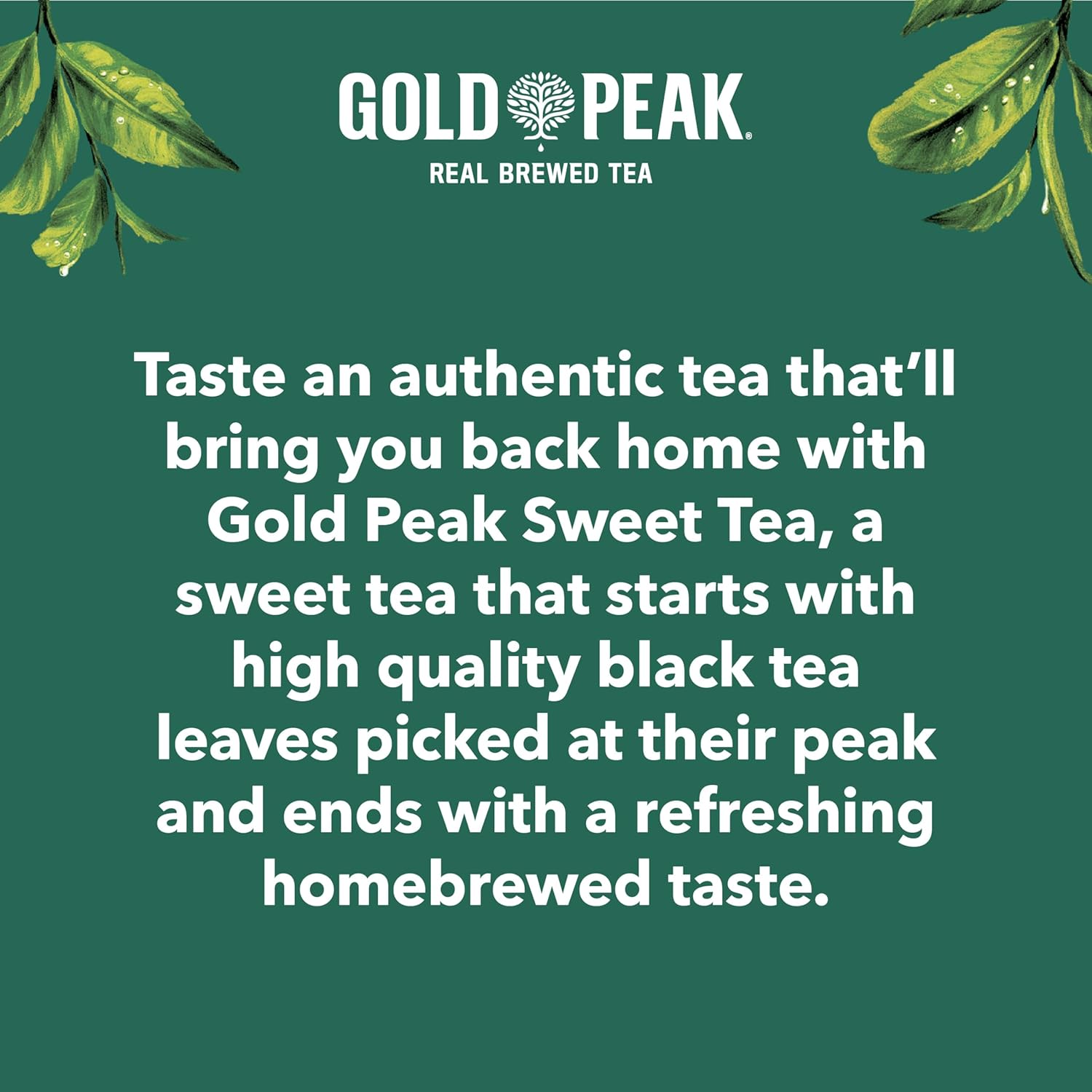 Gold Peak Tea, Sweet Tea, 16.9 fl oz, 6 Pack - Image 11