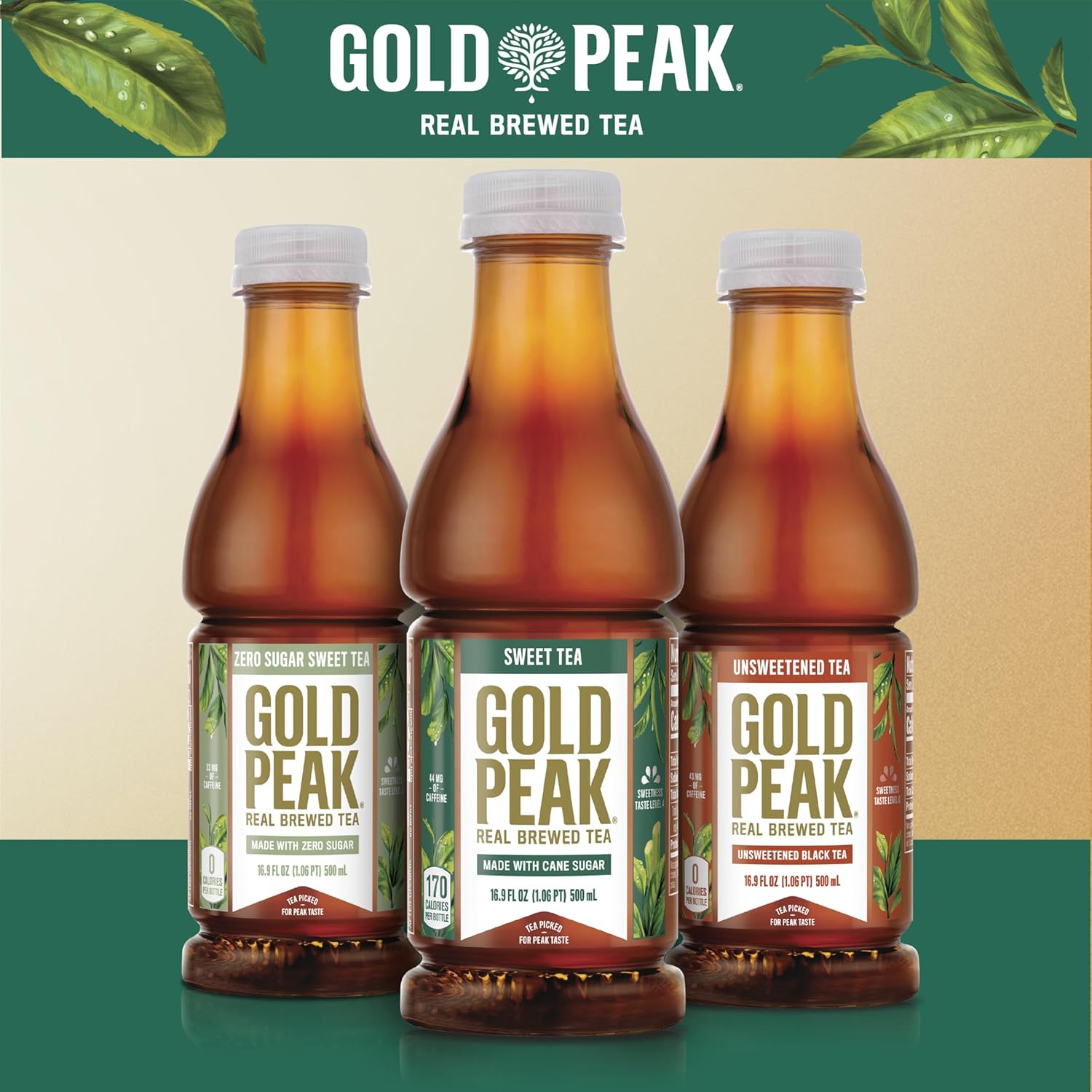 Gold Peak Tea, Sweet Tea, 16.9 fl oz, 6 Pack - Image 10