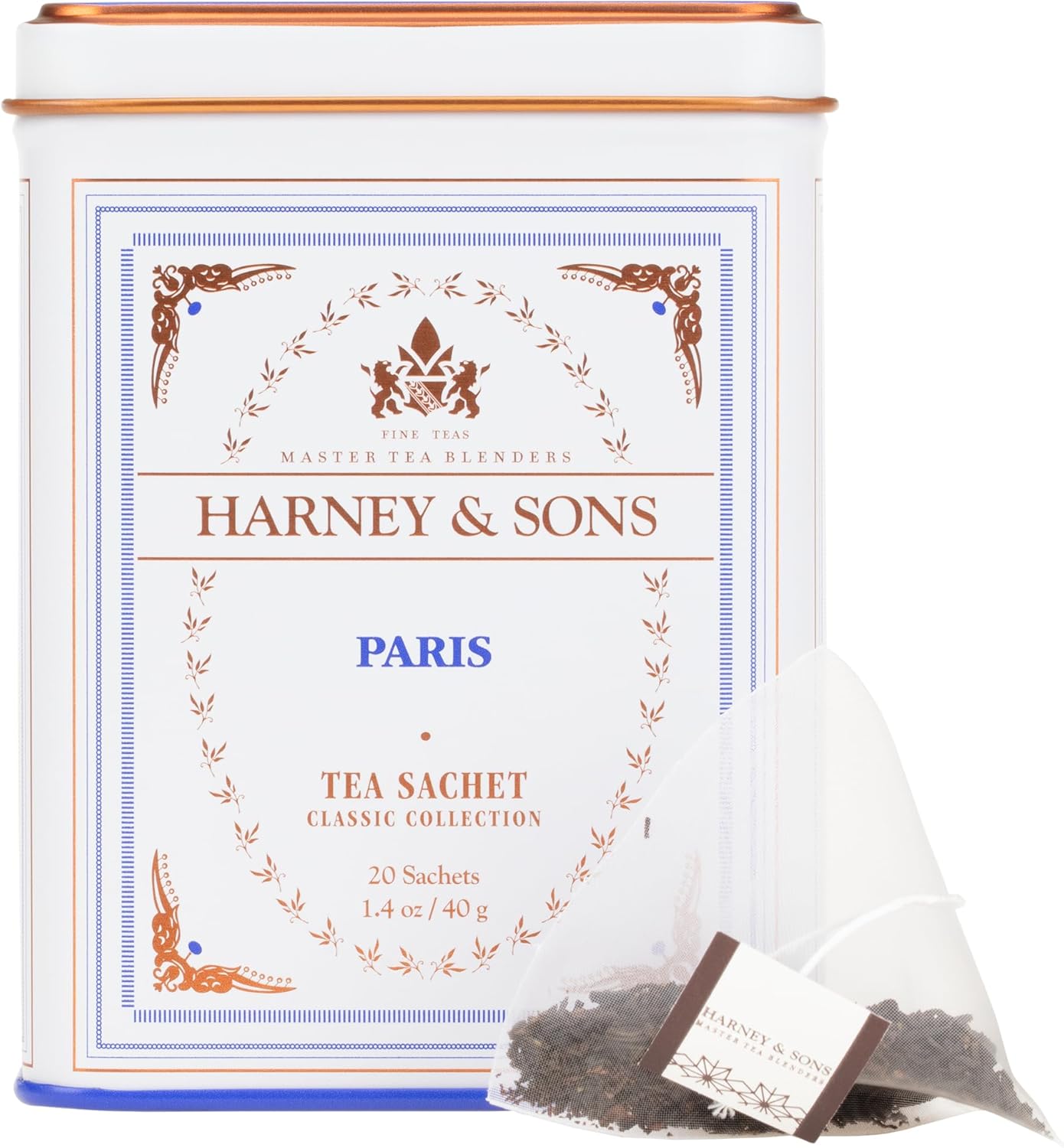 Harney & Sons Classic Paris Black Tea, 20 Sachets in Tin - Image 2