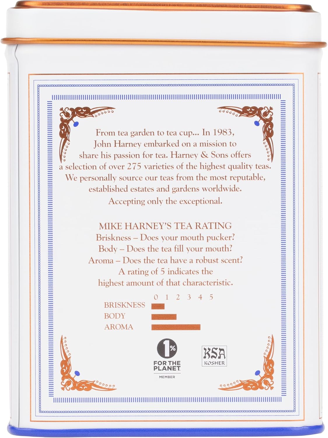 Harney & Sons Classic Paris Black Tea, 20 Sachets in Tin - Image 3